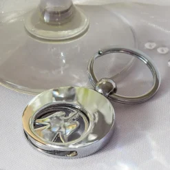Schlüsselanhänger Schutzengel mit Einkaufswagenchip