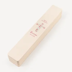 Schmale Kerzenbox Holz 