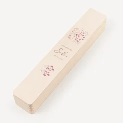 Schmale Kerzenbox Holz 