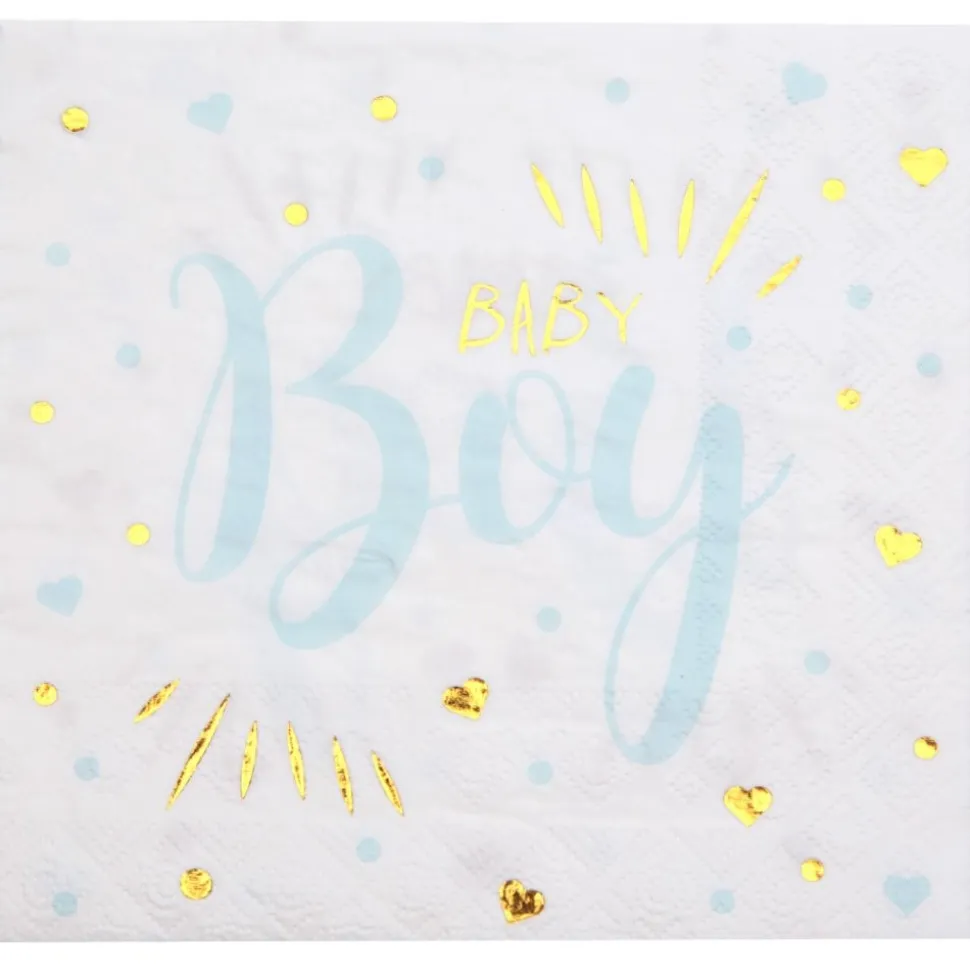 Servietten Babyparty "Boy" 20 Stück