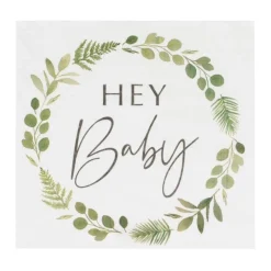 Servietten Babyparty "Hey Baby" 16 Stück