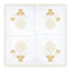 Servietten "Taufe" gold 20 Stück