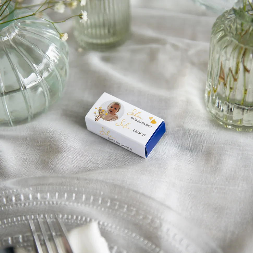 SMARTIES mini mit Banderole "Baum Herzen"