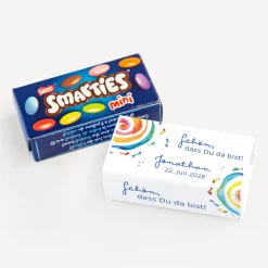 SMARTIES mini mit Banderole "Kreislauf des Lebens"