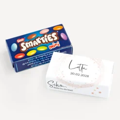 SMARTIES mini mit Banderole "Sterne"