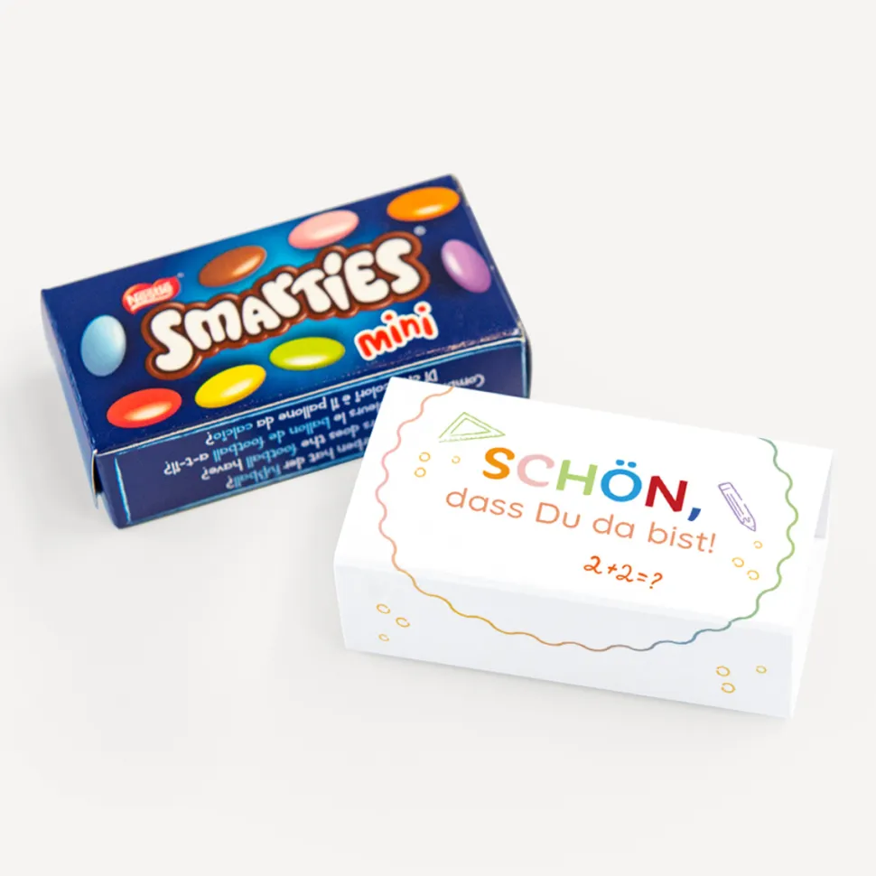 SMARTIES mini mit Banderole "Schulkind"