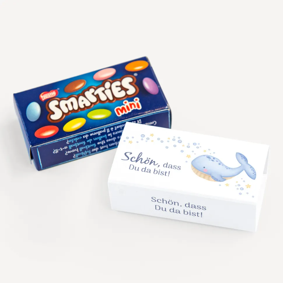 SMARTIES mini mit Banderole "Wal Willy"