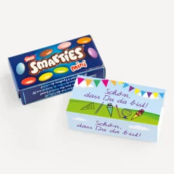 SMARTIES mini mit Banderole "Zuckertüte"