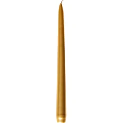 Stabkerzen gold 24 cm 10 Stück