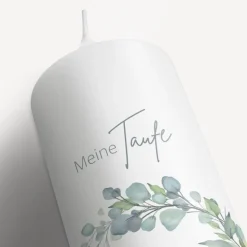 Taufkerze Naturell