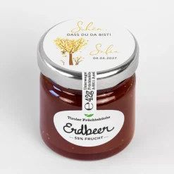 Tiroler Früchteküche Erdbeer Konfitüre "Baum Herzen“