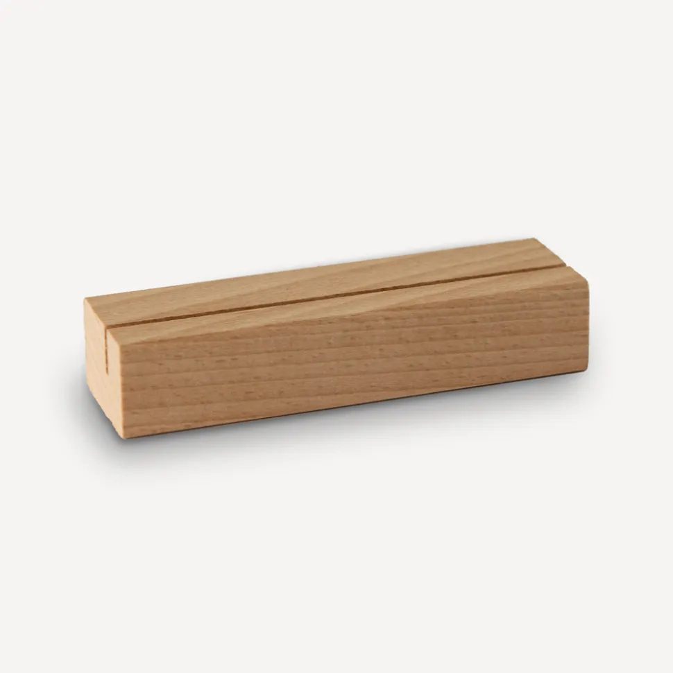 Tischaufsteller Holz 10 x 2 x 3 cm