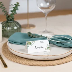 Tischkarte Aufsteller "Green Magic"