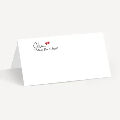 Tischkarte Aufsteller "Kalligrafie"