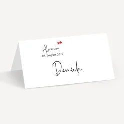 Tischkarte Aufsteller