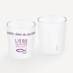 Tischkarte Windlicht Mädchen 