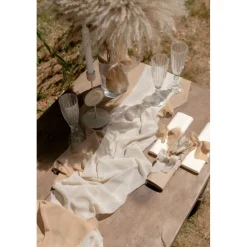 Tischläufer creme 35 cm x 3 m