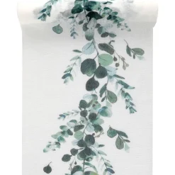 Tischläufer Eukalyptus 26 cm x 3 m