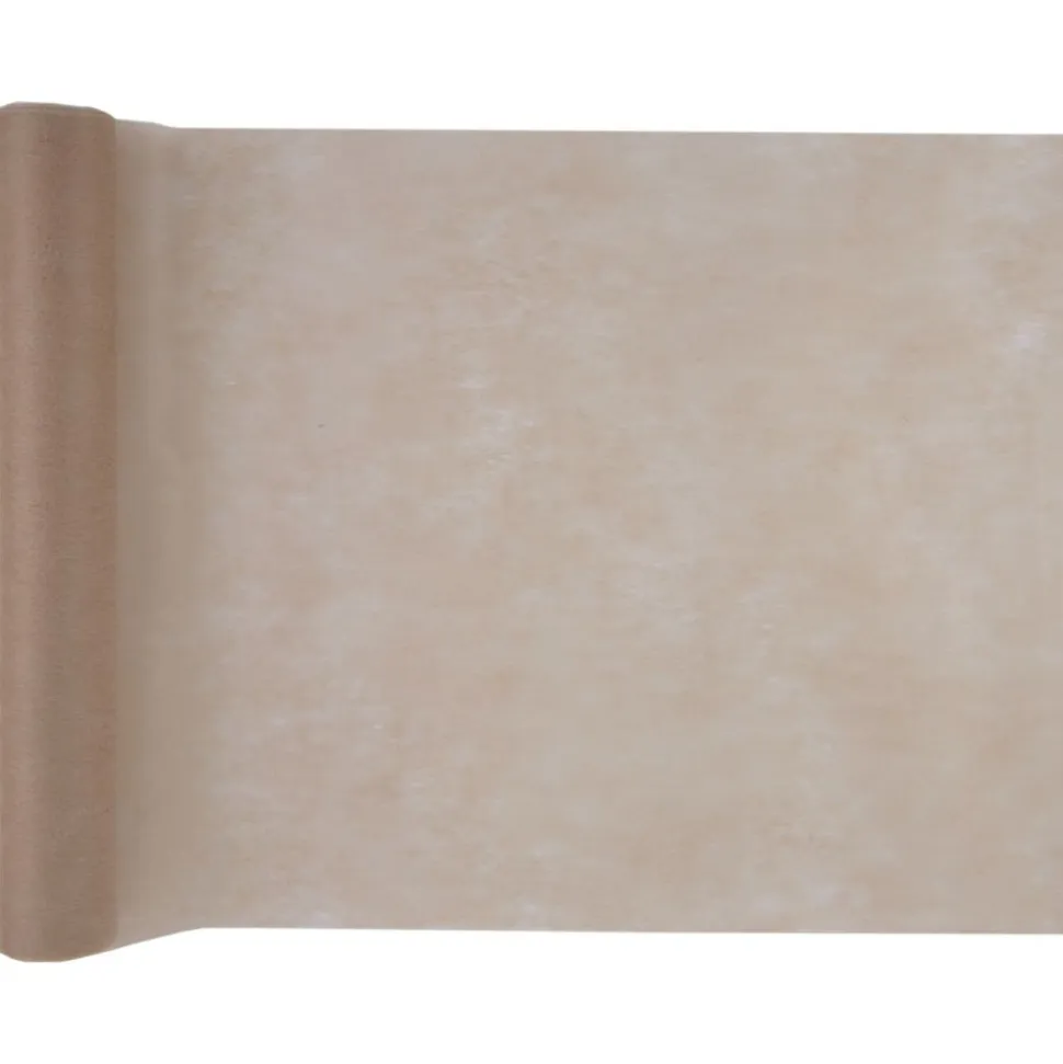 Tischläufer taupe 30 cm x 10 m