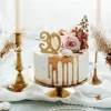 Tortenkerze "30" gold