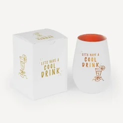 Trinkglas mit Gravur + Spruch "Cool Drink"