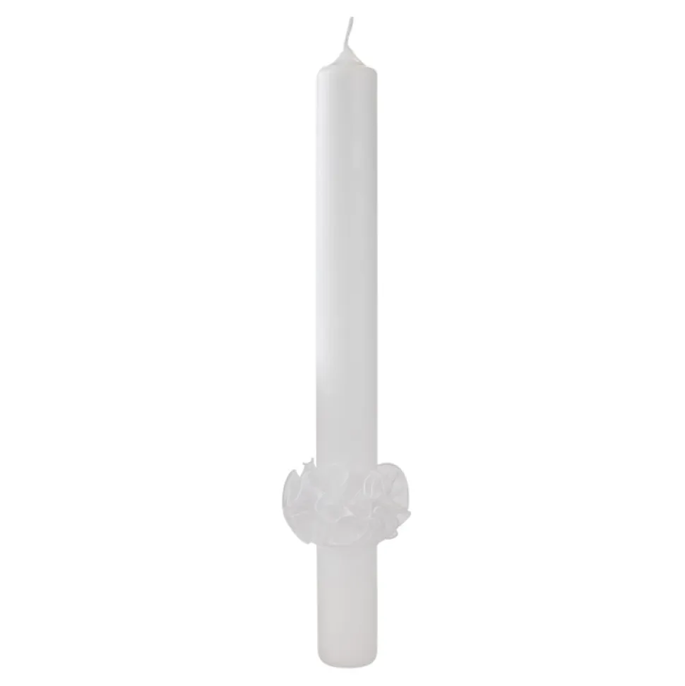Tropfschutz Kerze aus Satin