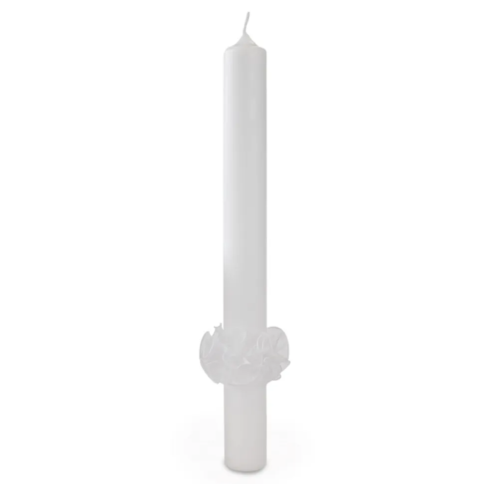 Tropfschutz Kerze aus Satin