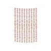 Vorhang Blumen roségold 100 x 210 cm