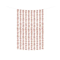 Vorhang Blumen roségold 100 x 210 cm