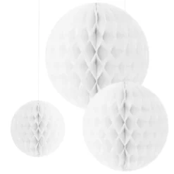 Wabenball weiß Ø 10 cm