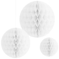 Wabenball weiß Ø 20 cm
