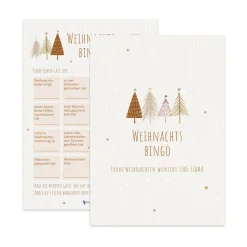 Weihnachtsspiel Weihnachtsbingo