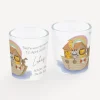 Windlicht Taufe "Arche Noah Regenbogen Pastell" inkl. Glas