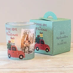 Windlicht Weihnachten Alle Jahre wieder - Geschenk personalisierbar