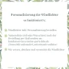 Windlicht Weihnachten Tischkarte Elche