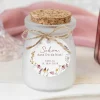 24 x Geschenkanhänger rund "Wildromantische Blüten"