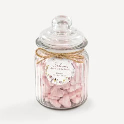 24 x Geschenkanhänger rund "Wildromantische Blüten"
