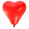 8 x Herzluftballons rot 25 cm