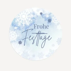 48 x Weihnachtsaufkleber geschäftlich 